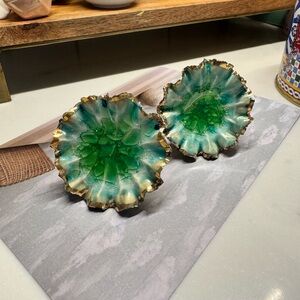 Anthropologie (vintage) pair of decorative knobs!